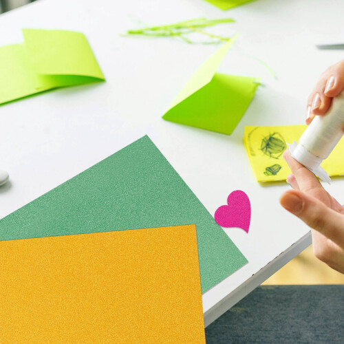 Papier kraft épais KALLORY assorti, 10 feuilles 2
