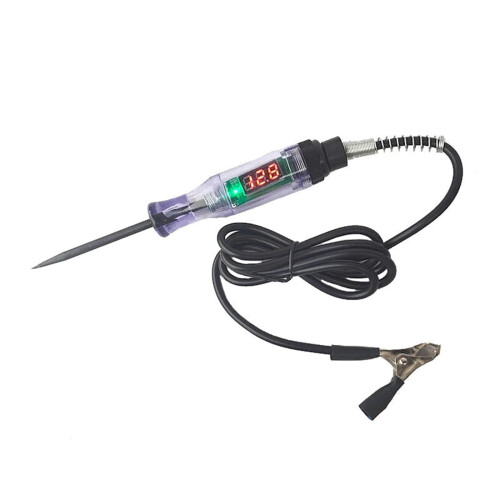 Φως δοκιμής αυτοκινήτου LED 6V/12V/24V με βολτόμετρο