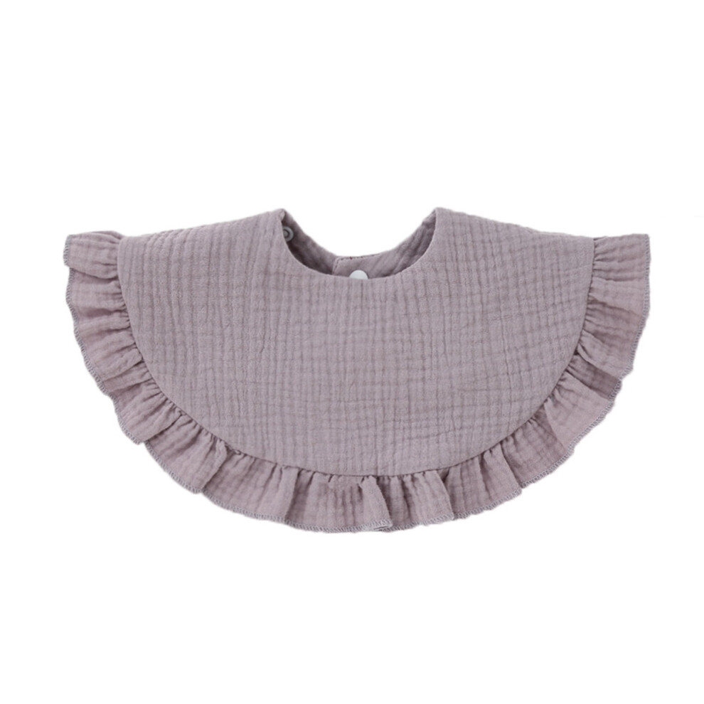 Baby Bibs Bandana Style Ruffle Edge 5-Pack