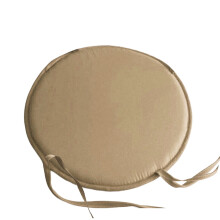 Wasserdichtes, gestepptes rundes Outdoor-Stuhlkissen 11x11x4