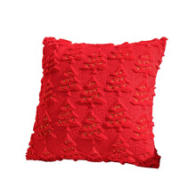 Christmas Tree Throw Pillow18x18inch Soft Plush Wool