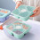 Recipiente Bento Box com 5 compartimentos, próprio para micro-ondas. 1
