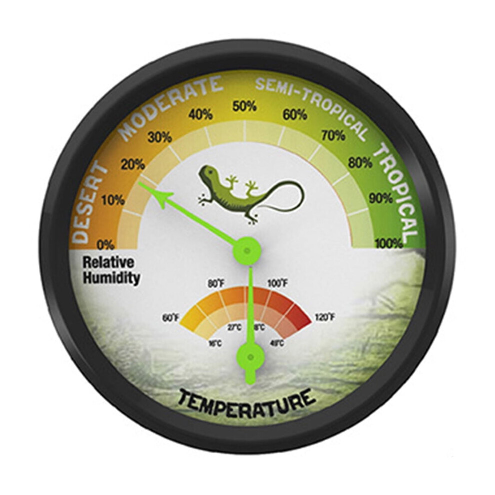 Reptile Hygrometer Temperature Humidity Gauge 1 or 2 pcs