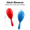 Mini Neon Maracas lapsille 4 tuumaa 24 kpl 5