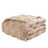 Queen Blanket Khaki 100x150cm Soft Thick Nap Blanket 5