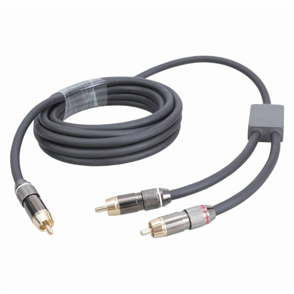 RCA audio cable splitter 1-to-2 gold-plated male-male-image-OPC-PW8R7Z2-NEW