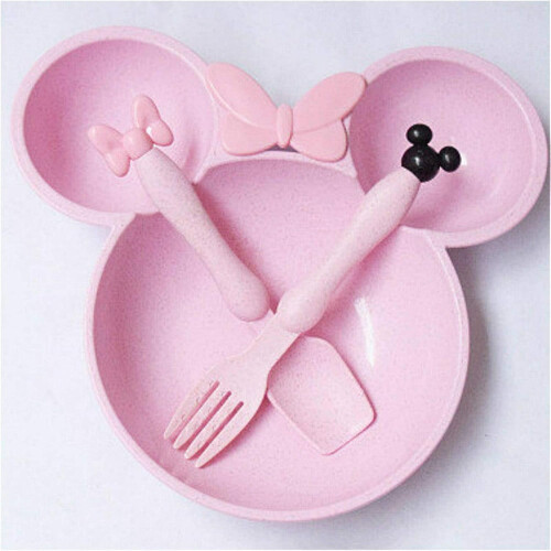 Wheat Straw Children's Tableware Set 6-Piece 2