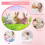 Set di 3 coniglietti realistici Ribili Bunnypal 2