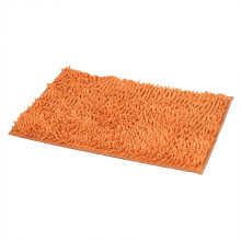 Oranžová mikrovláknová kúpeľňová predložka 30x50 cm protišmyková, savá