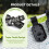 Lock Grip Shade Cloth Clips Black Conical Plastic50pcs 3