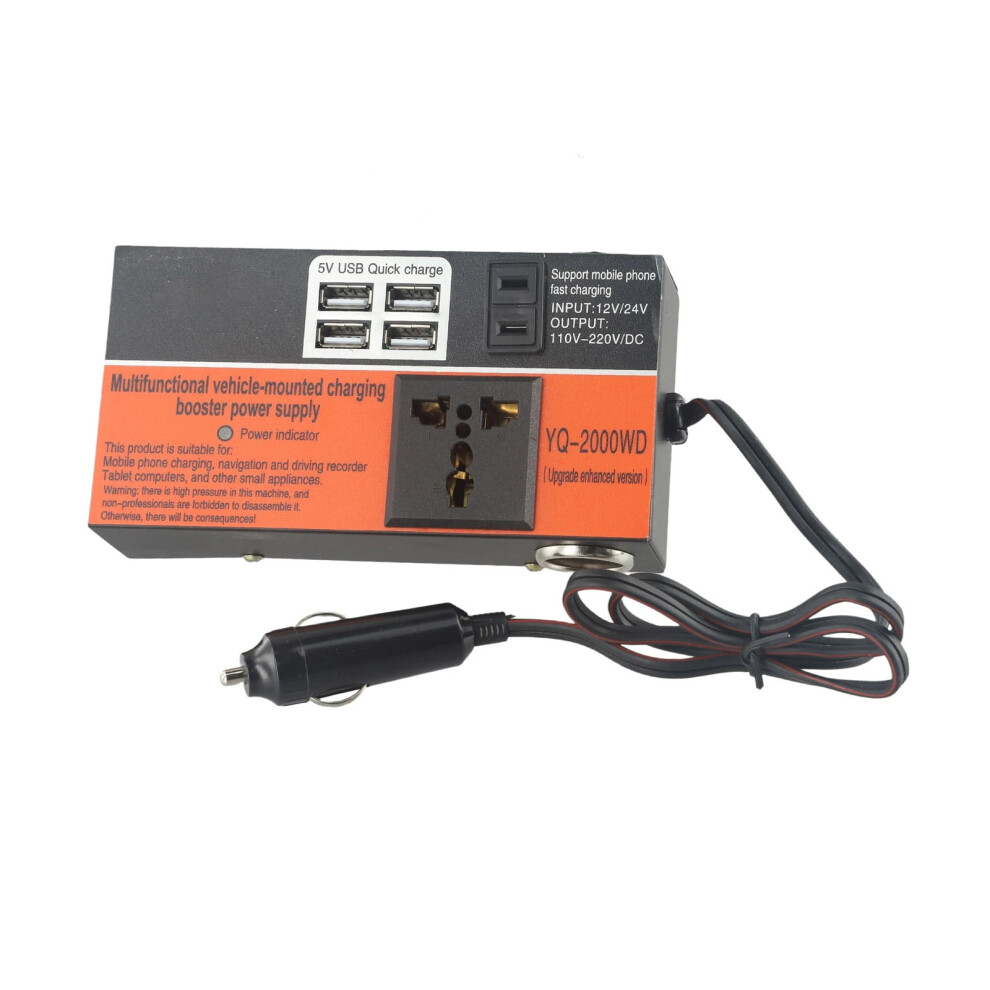 1500W Vehicle Power Inverter Dc12v/24V To Ac110v/220V With 900223704870