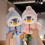 Kerstpluche pinguïn knuffel blauw 9,8 inch 3