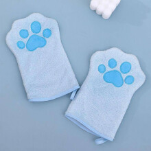 Pet Glove Towel Soft Absorbent Quick-Dry Thick Fabric