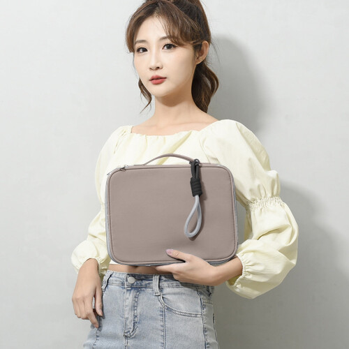 Tablet Sleeve Bag – Water-Resistant Nylon Organizer for