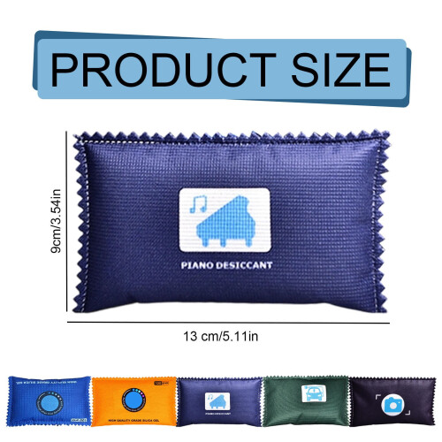 Sachets déshydratants réutilisables pour déshumidificateur, 100 g 2