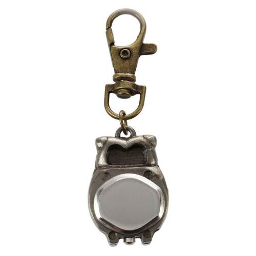 10X Keychain Clock Keyring Owl Shape 37X24Mm 1