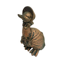 Figurine de lapin en résine, ornement animalier, 1 pièce