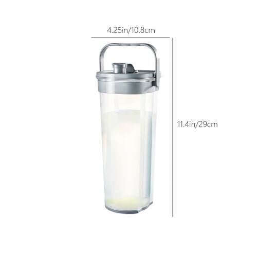 Slim Fridge Pitcher 67 oz Leak-Proof Portable 2