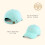 Women's Cotton Baseball Cap with Inspirational Saying 2
