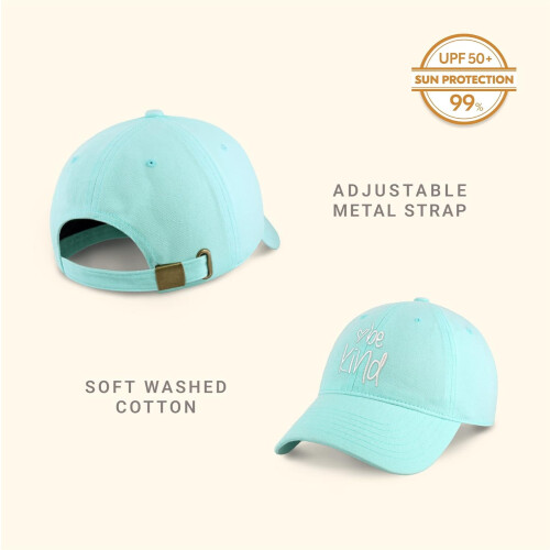 Women's Cotton Baseball Cap with Inspirational Saying 1