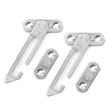 Clips de limitation de vitesse pour fenêtre, acier inoxydable 304, 2 pièces