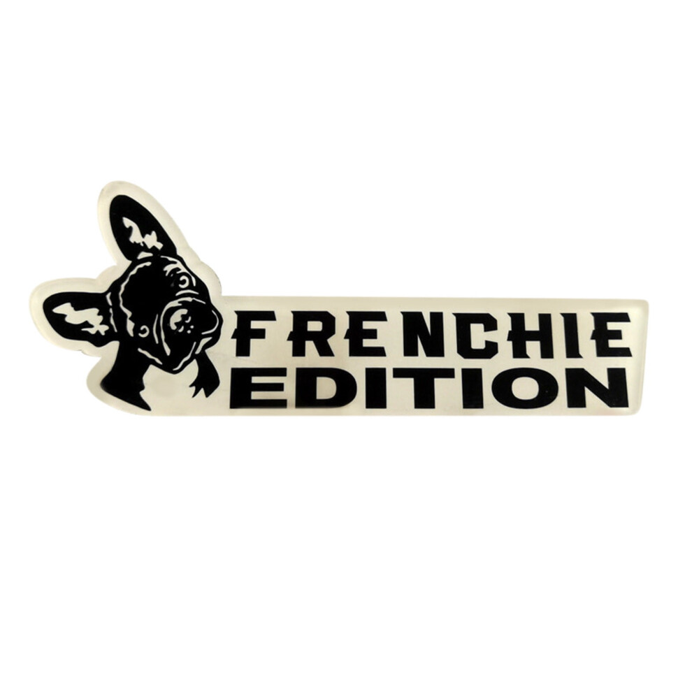 Dog Car Badge Laser-Cut Optical Emblem 1 Piece 937196831494
