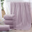 Set di asciugamani da bagno Elainilye viola, 8 pezzi 6