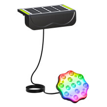 Projecteurs solaires de piscine RGB avec télécommande, étanches IP68