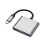 USB-C til HDMI-adapter med 100W PD og USB 3.0, 4K-understøttelse 1