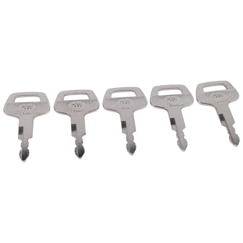 Ignition Key T800 for TCM Loader Heavy Equipment 5 Pack