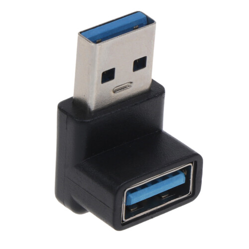 USB3.0 uros-naaras suorakulmainen sovitin