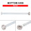 Motorcycles Bottom Axis Flat Fork Shaft for  Light Bee X S E-Bike Accessories 5