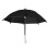 Umbrelă miniaturală neagră pentru păpuși, 1 set 5