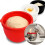 Silikonform til bolle med lokk til KitchenAid 5Qt vippehode 5