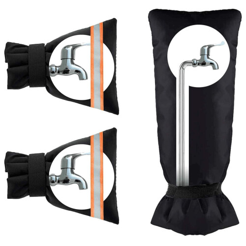 Couvercle de robinet extérieur isolé et réutilisable (1 pièce)