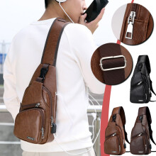 Sling Bag Crossbody Mavetaske Khaki One Size