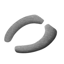 Protège-siège de toilette doux, chaud, extensible et lavable