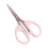 Tesoura de aço inoxidável com cabo macio de 12 cm (4,7 polegadas) rosa 2