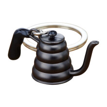 Schlüsselanhänger mit Metall-Siebträger für Kaffeeliebhaber (1 Stück)