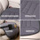 Cuscino per sedile auto in memory foam antiscivolo, nero 2