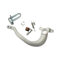 Motorcycle Rear Brake Pedal Foot Mounting Base with Screw Bushing Kits for TRK502X TRK251 TRK502 TRK TRK702 702X