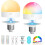 Ampoules rechargeables E26 3000 mAh 3CCT 12RGB à intensité variable 1