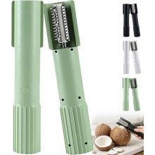 Râpe à noix de coco portable sans fil en acier inoxydable