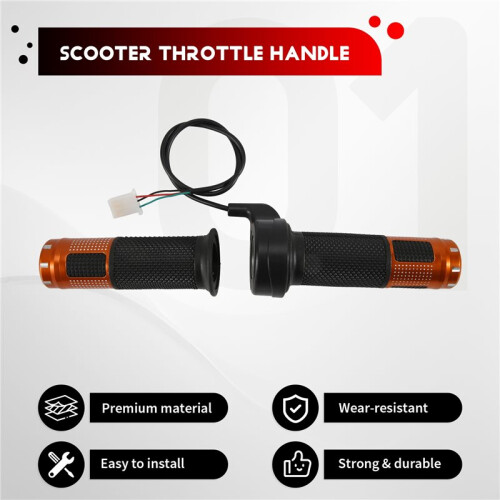 Universal Scooter Throttle Grip E-Bike Handlebar Twist Accelerator Speed Control Handle Replacement Parts 1