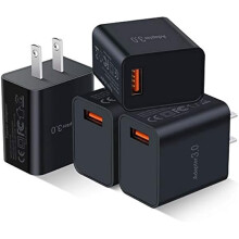 FU1999USB Väggladdare Snabbladdning 3.0 4-pack