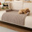 Cama macia e aconchegante para cães com capa removível, 75 x 75 cm (29,5 x 29,5 polegadas). 1