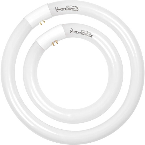 Lâmpadas circulares FC8T9 22W e FC12T9 32W 6500K 8 polegadas