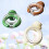 Bird Feeder Bowl with Secure Clip Clear Plastic for Small 6