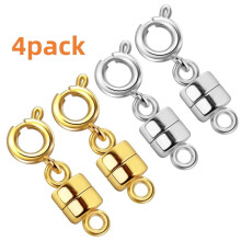 Clasp Muince Maighnéadach Óir nó Airgead Plátáilte 18K