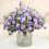 Kunstige lilla silkeblomster, 20-pakning, 30 cm 6